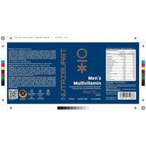 Nutriburst Men's Multivitamin Gummies 60 Count
