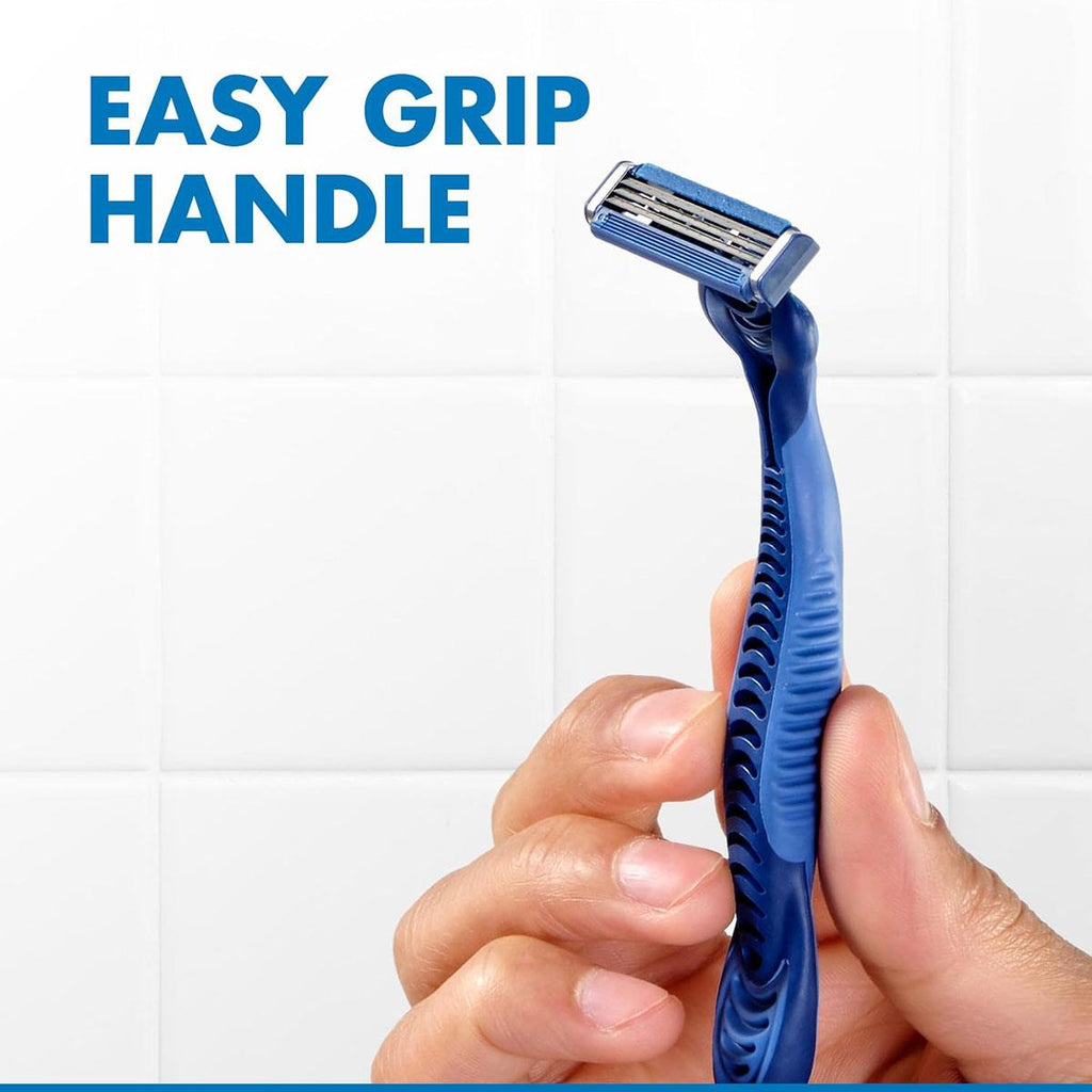 Gillette Sensor3 Comfort Men Disposable Razors Blue 6 Count Pack