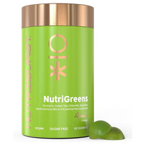 Nutriburst NutriGreens Gummies 60 Count Apple Flavour