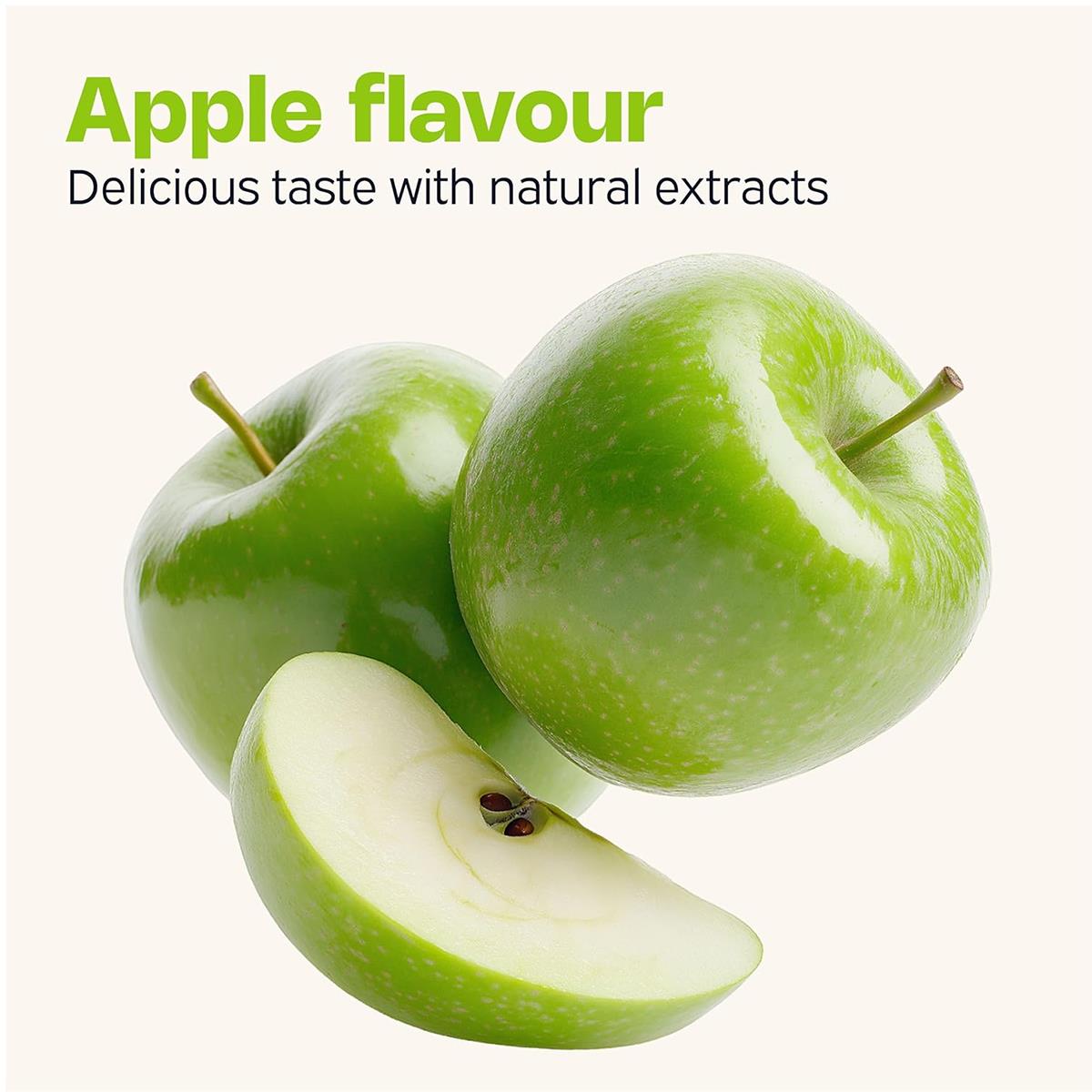 Nutriburst NutriGreens Gummies 60 Count Apple Flavour