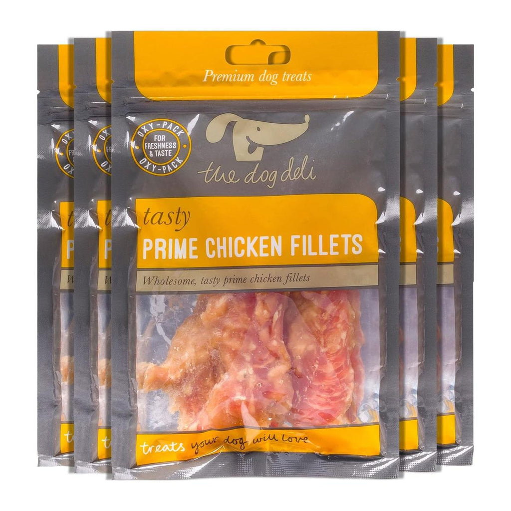 Petface The Dog Deli Prime Chicken Fillets Dog Treats Pack of 5