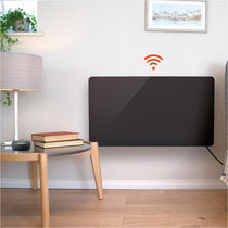 Igenix Smart Glass Panel Heater 2000W Black