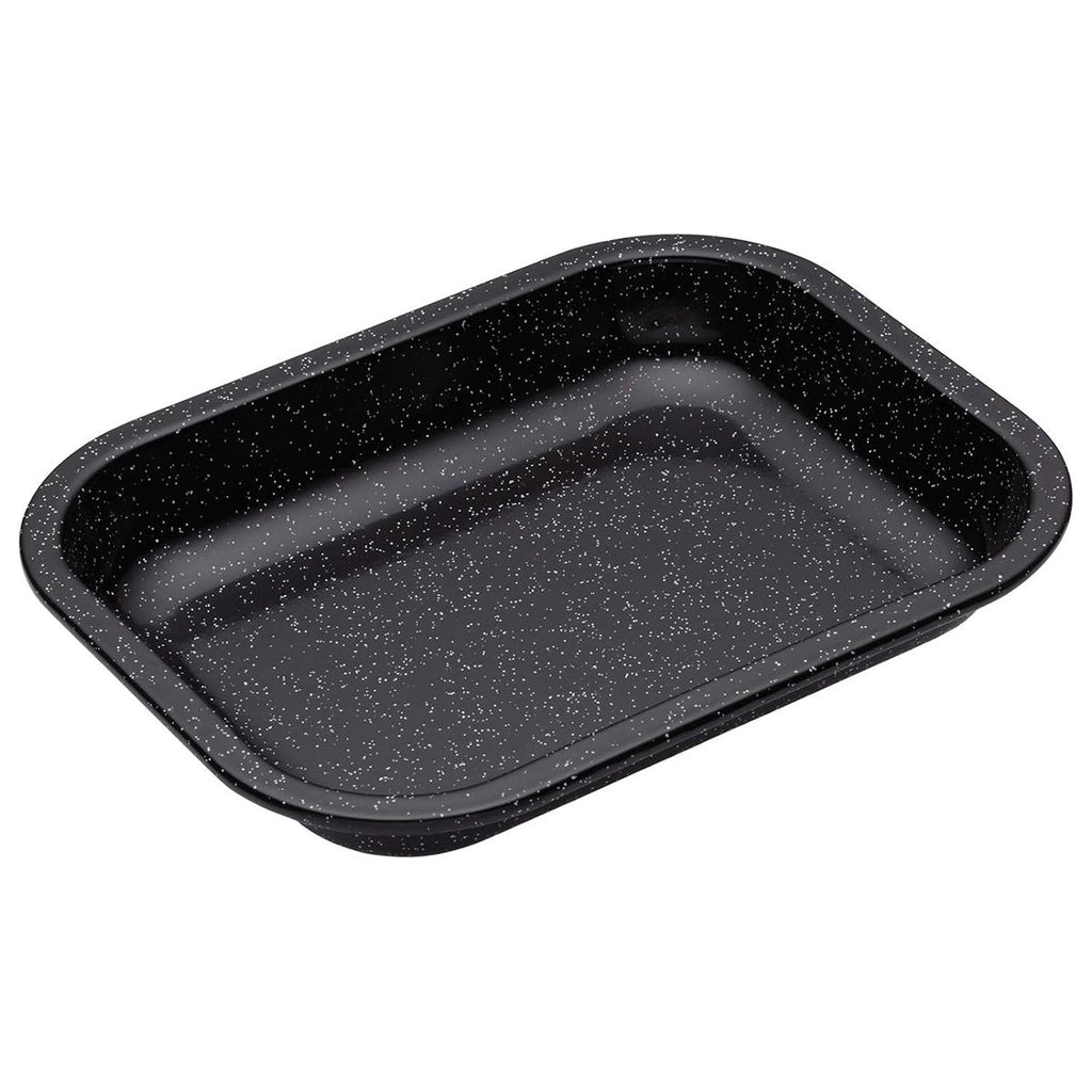 MasterClass Vitreous Enamel 27cm Roasting Tin Black