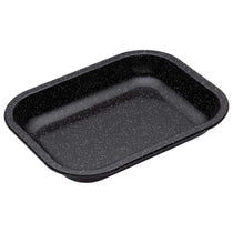 MasterClass Vitreous Enamel 27cm Roasting Tin Black
