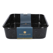 MasterClass Vitreous Enamel 27cm Roasting Tin Black