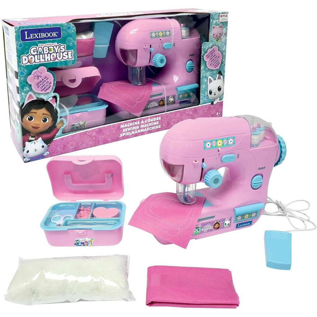 Lexibook Gabby's Dollhouse Toy Sewing Machine Pink