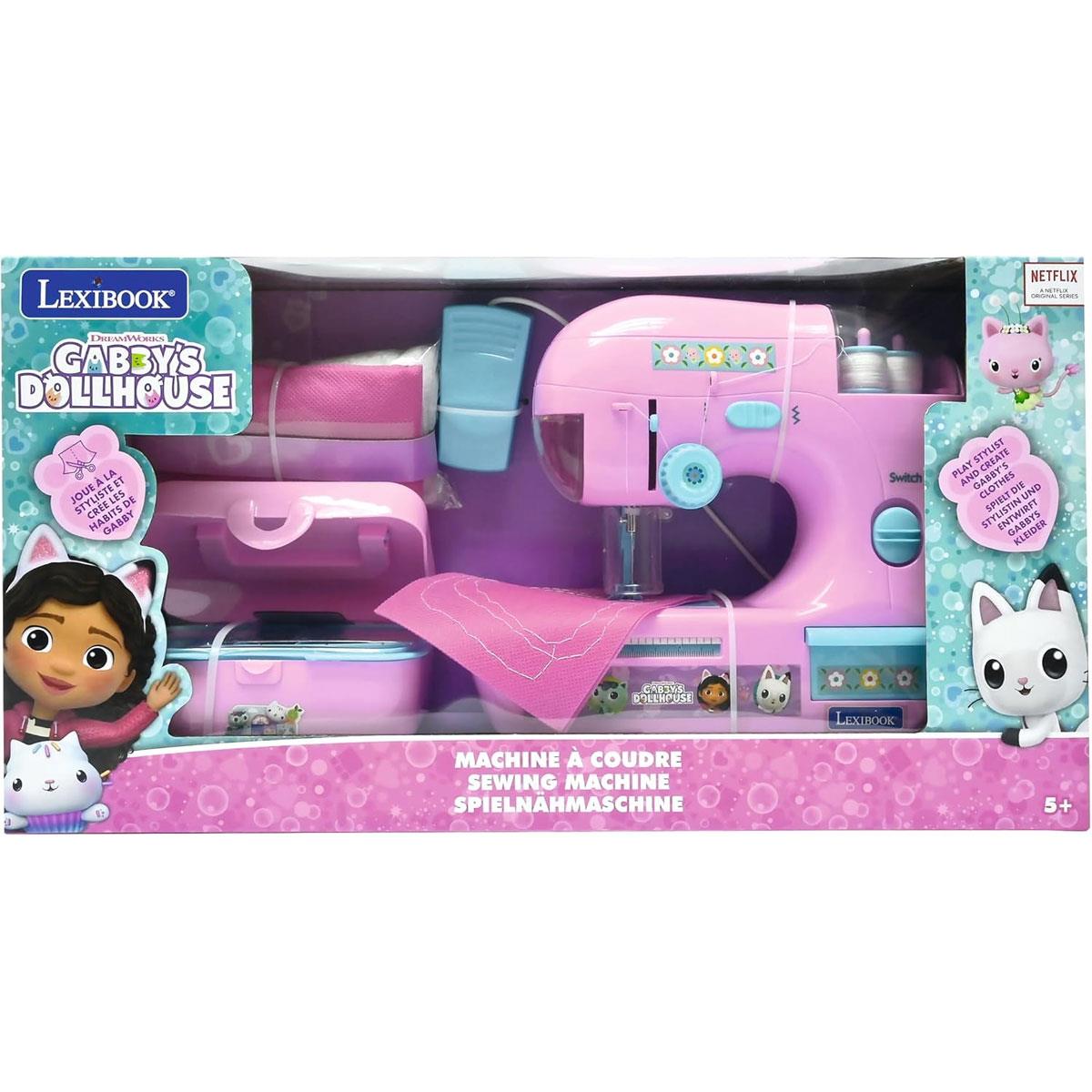 Lexibook Gabby's Dollhouse Toy Sewing Machine Pink