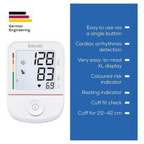 Beurer BM 38 Upper Arm Blood Pressure Monitor White