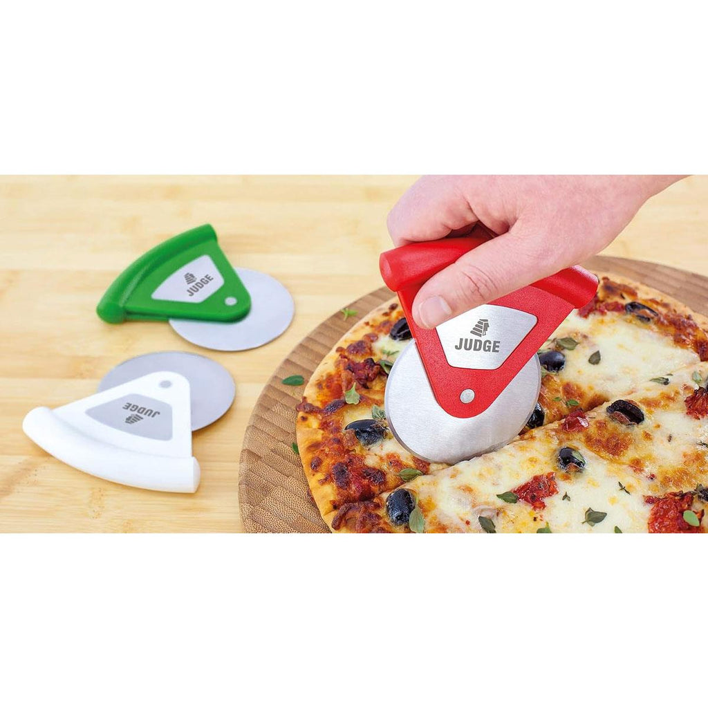 Judge Kitchen Pizza Rotella Stainless Steel Wheel Cutter Assorted Pack of 12