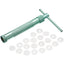 KitchenCraft Sweetly Does It Fondant Extruder Metal Icing Gun Green