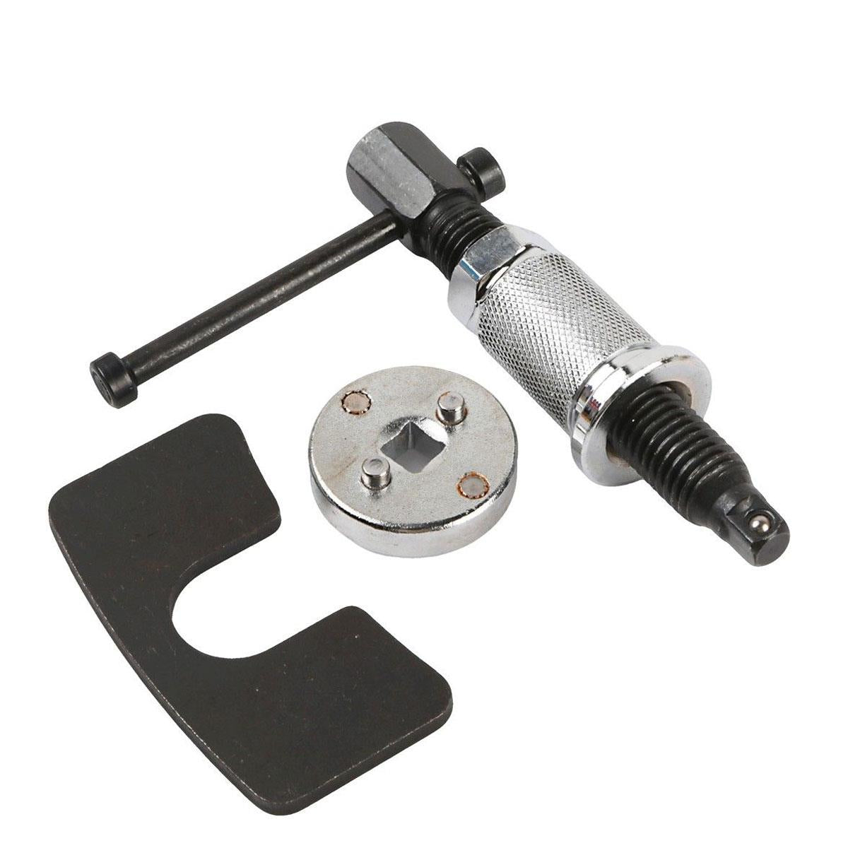 Hilka Brake Caliper Rewind Tool with Adaptors for Disc Brakes