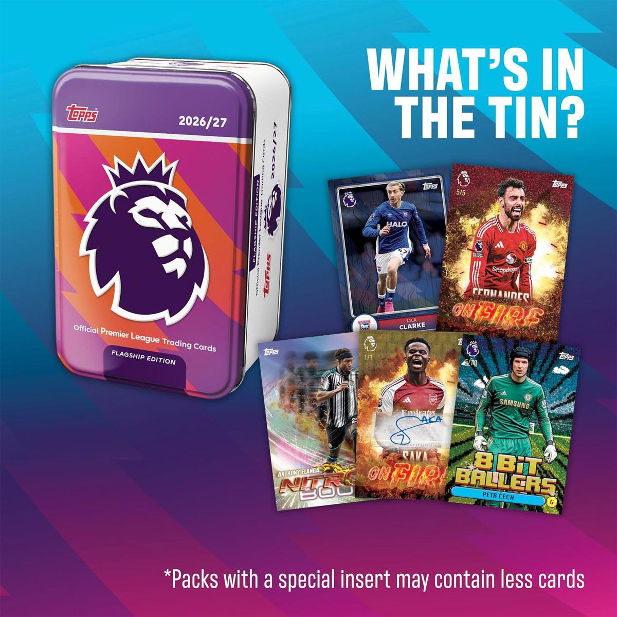 Topps Flagship Premier League 2026/27 Trading Cards Super Tin