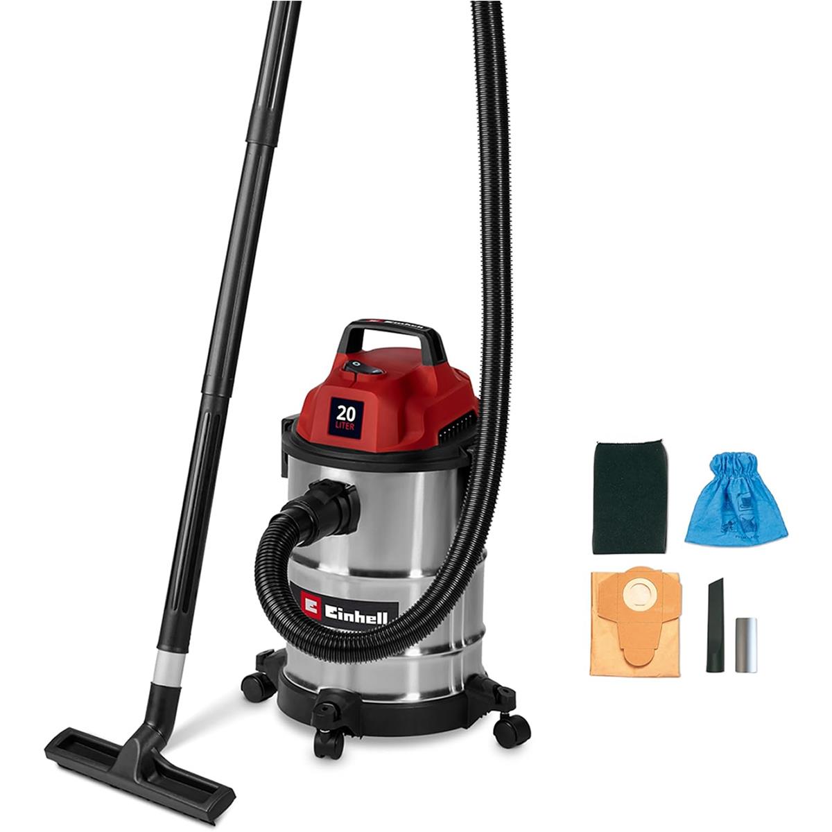 Einhell TC-VC 2045 S Wet And Dry Vacuum Cleaner Red