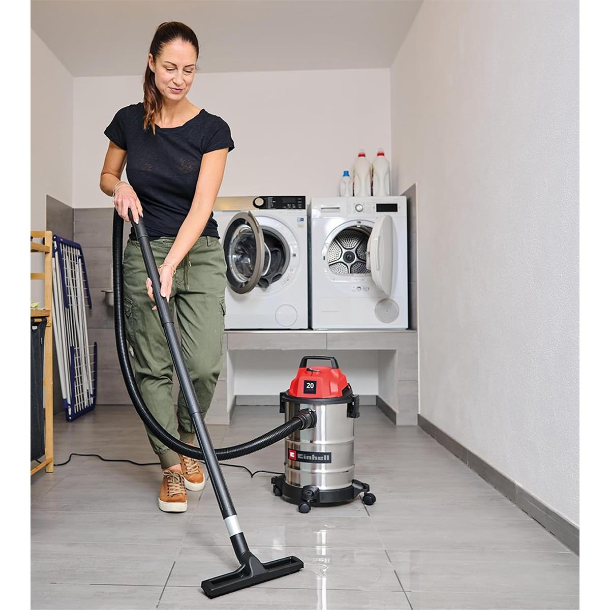 Einhell TC-VC 2045 S Wet And Dry Vacuum Cleaner Red