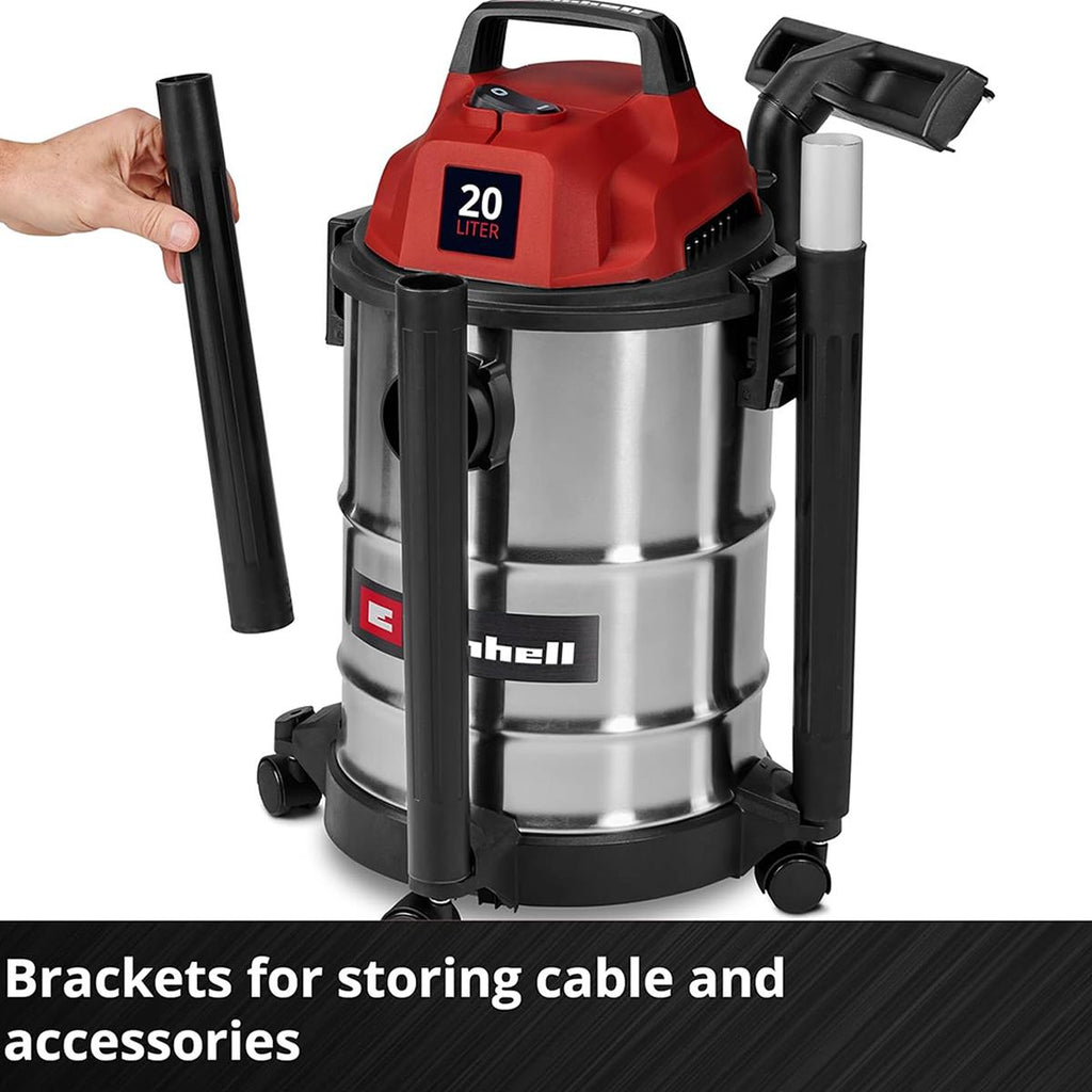 Einhell TC-VC 2045 S Wet And Dry Vacuum Cleaner Red