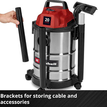 Einhell TC-VC 2045 S Wet And Dry Vacuum Cleaner Red