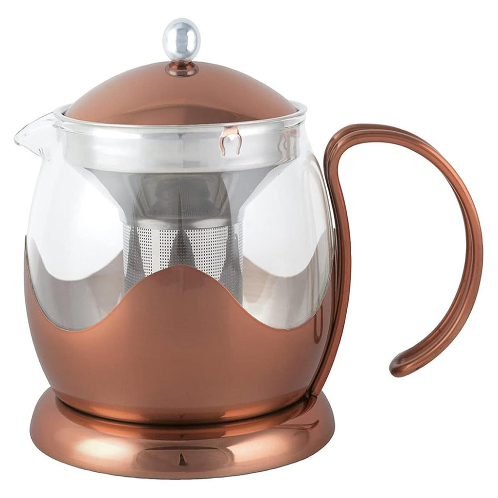 La Cafetiere Izmir Glass Tea Infuser 2-Cup Copper