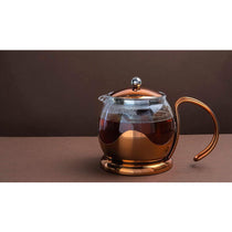 La Cafetiere Izmir Glass Tea Infuser 2-Cup Copper