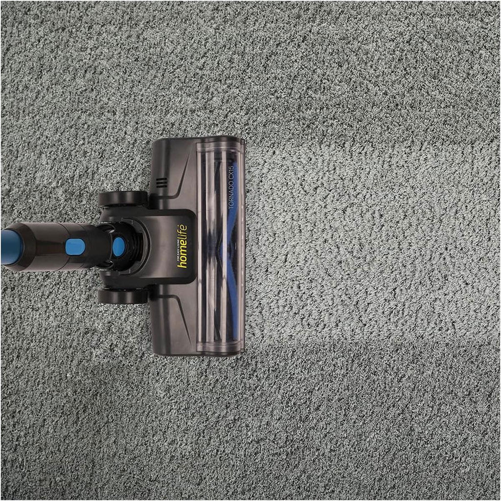 Lloytron HomeLife Tornado CX15 Cordless Cyclone Stick Vacuum Cleaner Blue