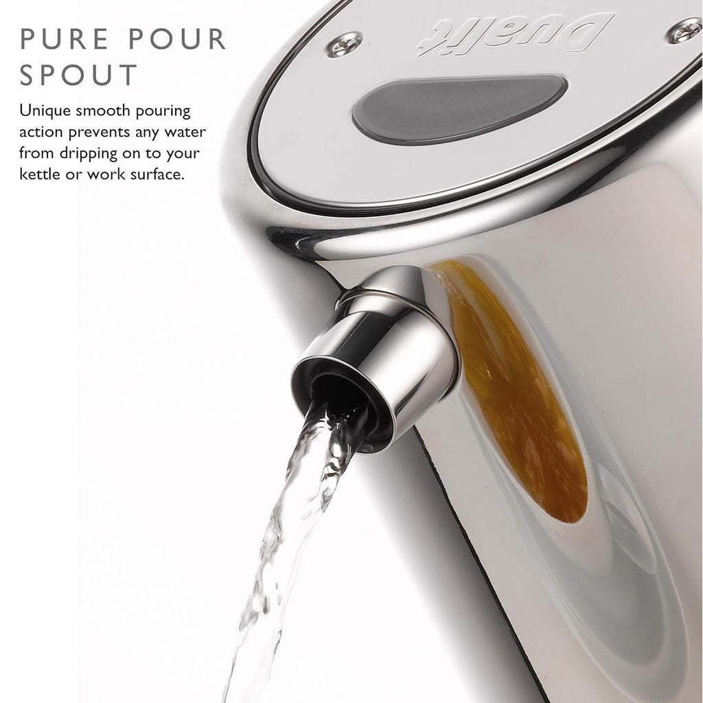 Dualit Architect Electric Kettle 1.5 Litre Silver/Grey Trim