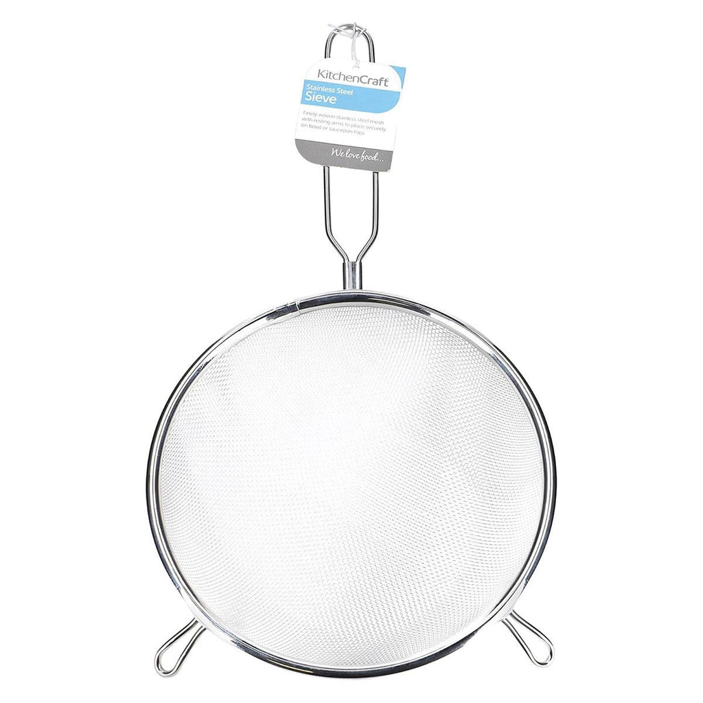 KitchenCraft Medium Metal Mesh Kitchen Sieve Silver
