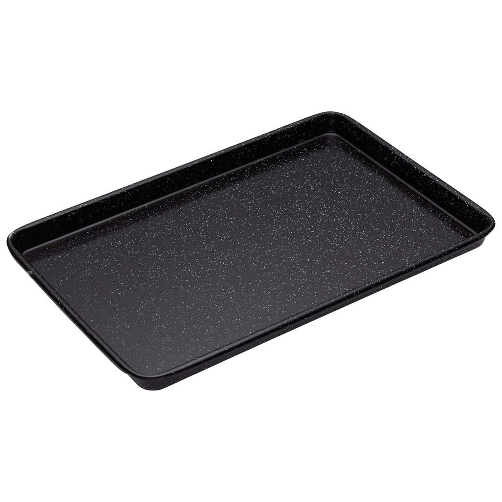 MasterClass Vitreous Enamel Large Baking Tray Black