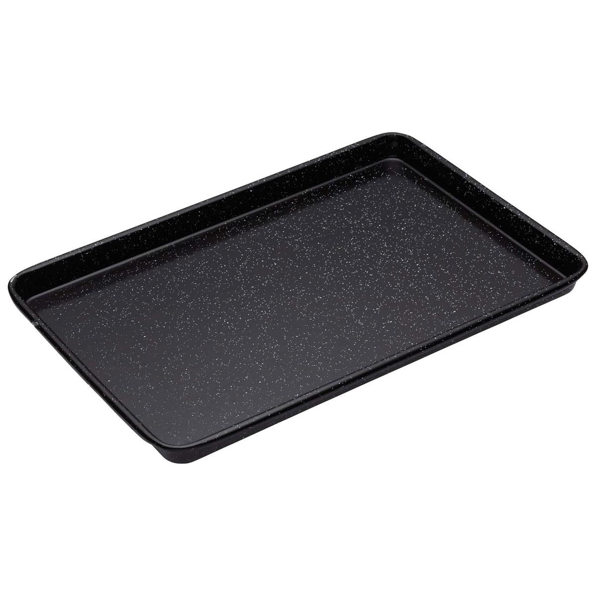 MasterClass Vitreous Enamel Large Baking Tray Black