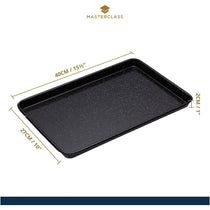 MasterClass Vitreous Enamel Large Baking Tray Black