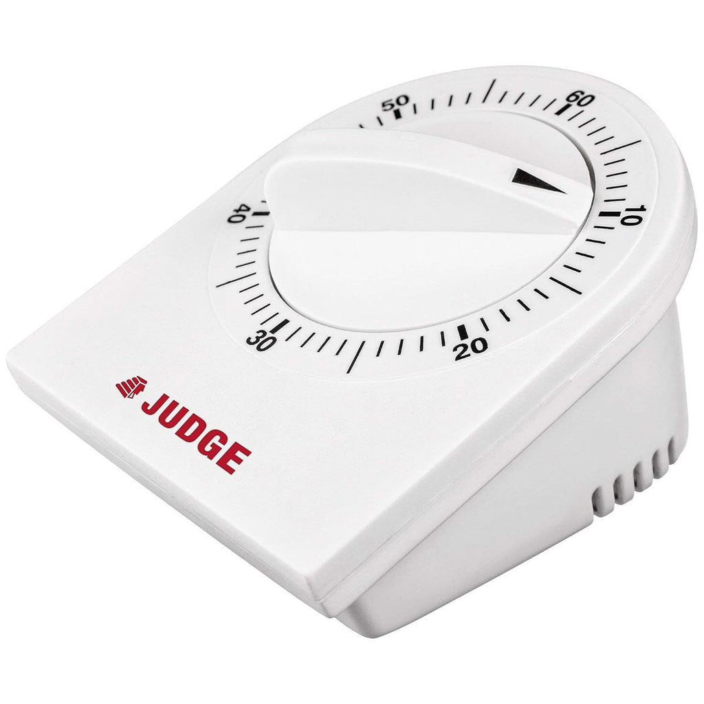 Judge 60 Minute Mechanical Kitchen Timer - White