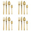 Mikasa Ciara Diseno Gold Cutlery Set - 16 Piece