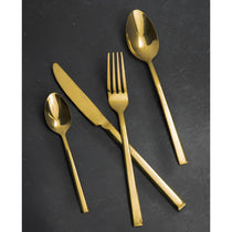 Mikasa Ciara Diseno Gold Cutlery Set - 16 Piece