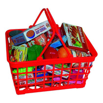 Peterkin Grocery Basket Playset Toy - Multicolour