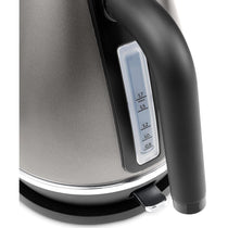 Delonghi Distinta X Electric Jug Kettle Titanium Black