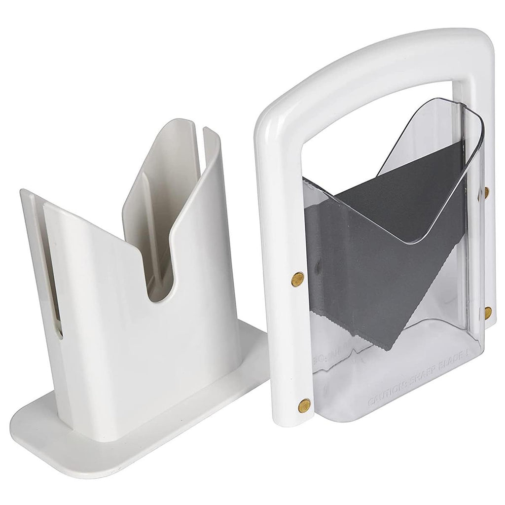 KitchenCraft Bagel Slicer And Cutter Manual - White