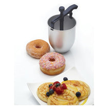 KitchenCraft Home Made Doughnut/Pancake Dispenser Silver