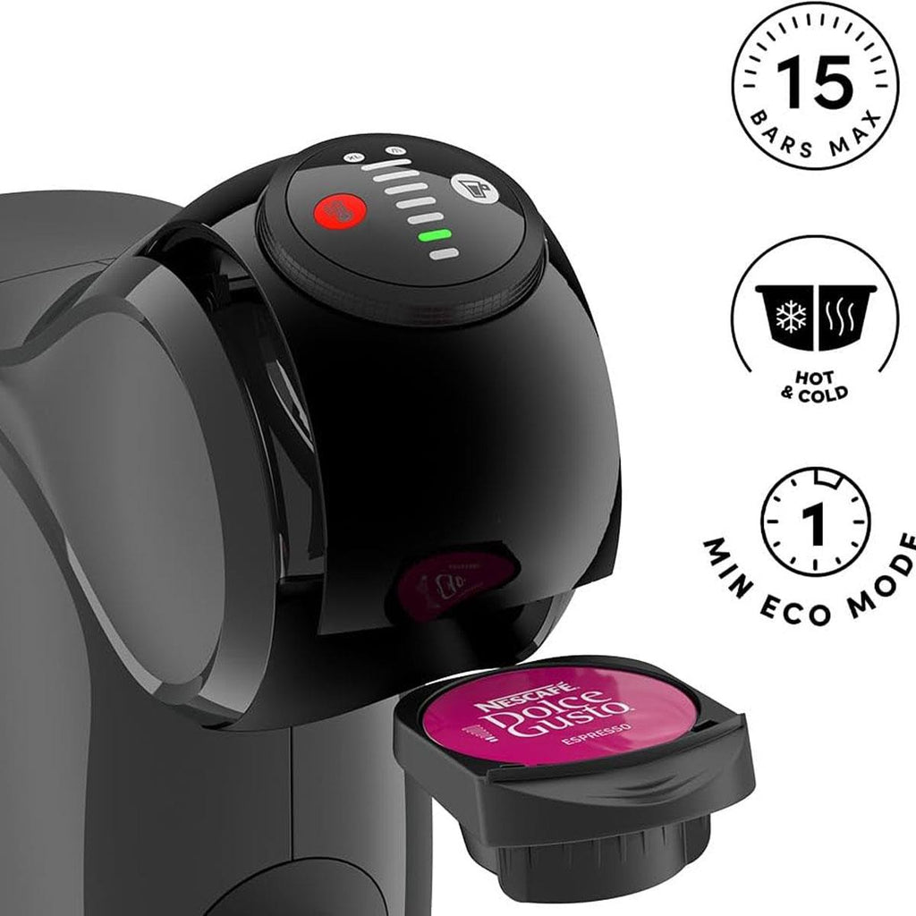 Delonghi NESCAFE Dolce Gusto Genio S Automatic Pod Coffee Machine Anthracite