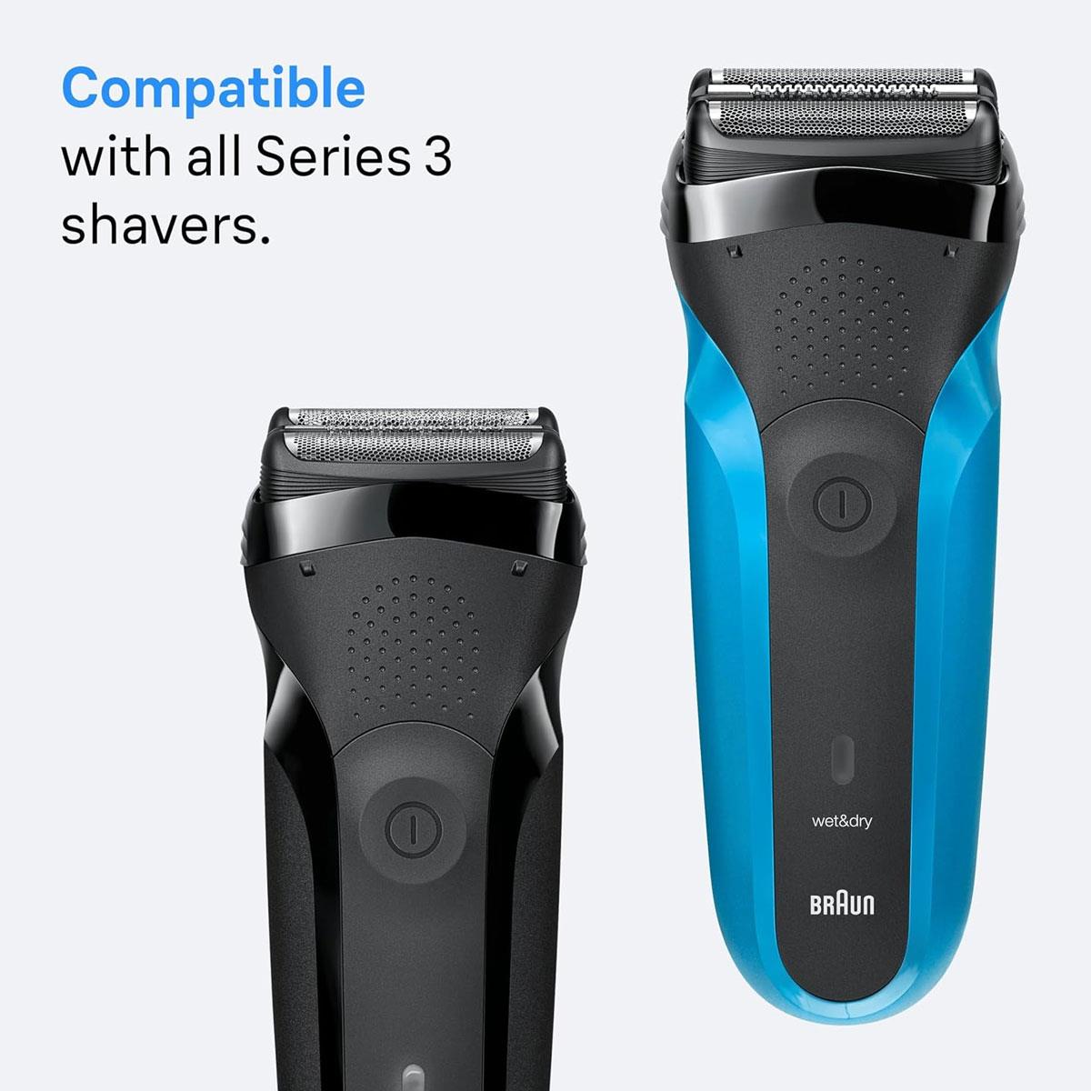 Braun Series 3 Electric Shaver Replacement Head (21B) Black