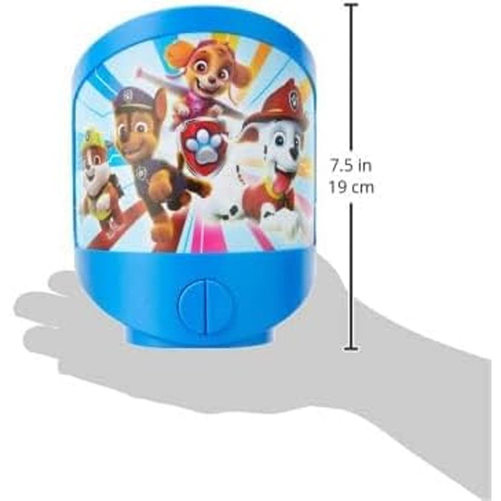 Lexibook Paw Patrol LED Night Light for Kids Tabletop or Wall-Mounted Lamp with 20-Minute Timer Blue