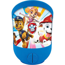 Lexibook Paw Patrol LED Night Light for Kids Tabletop or Wall-Mounted Lamp with 20-Minute Timer Blue