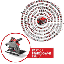 Einhell Professional Cordless Plunge Saw 18V Brushless 165mm Blade 56mm Cut Bare Unit
