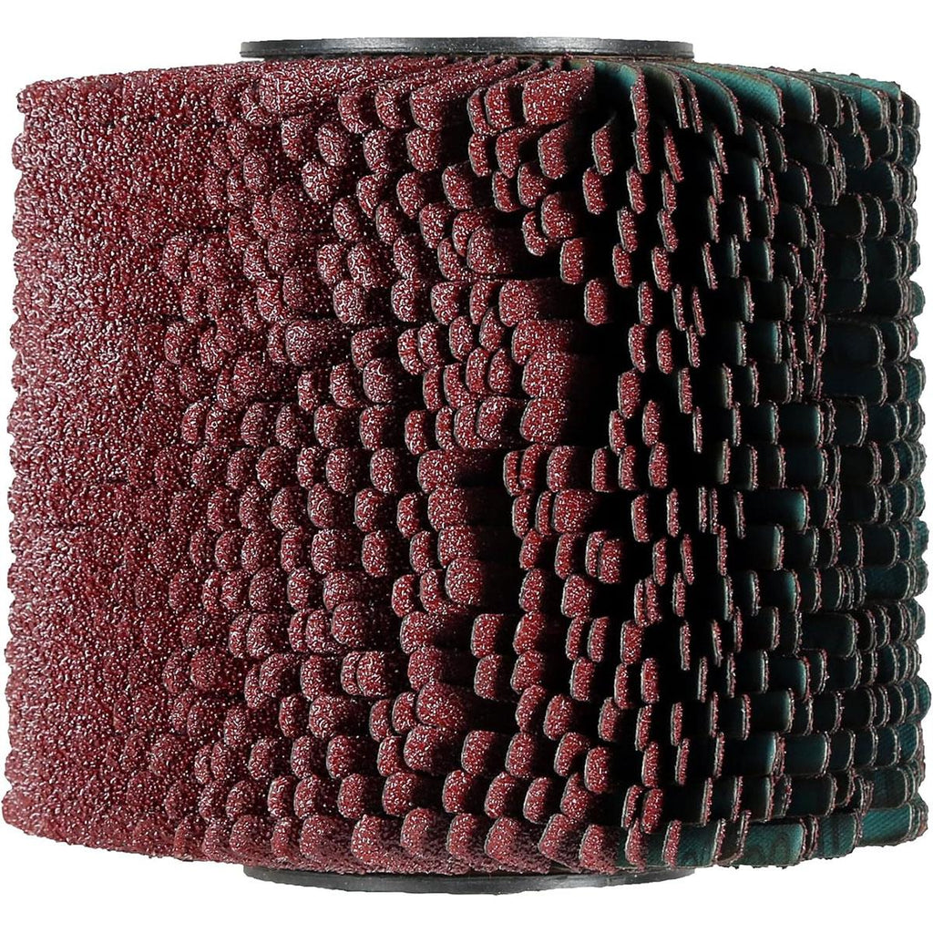 Einhell Abrasive Strip Sanding Brush P80 120 x 100 mm for Wood and Metal Compatible with TP-BR 18/32 Li BL