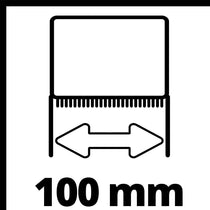 Einhell Abrasive Strip Sanding Brush P80 120 x 100 mm for Wood and Metal Compatible with TP-BR 18/32 Li BL