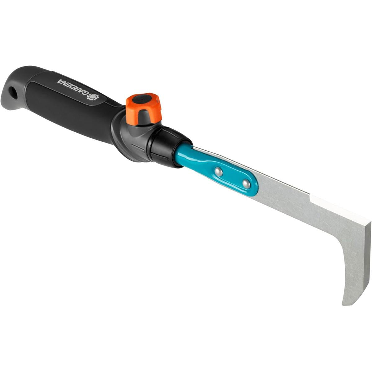 Gardena combisystem Patio Weeder Stainless Steel Weed Scraper for Moss and Weeds in Paving Joints - Blue/Black