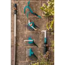 Gardena combisystem Patio Weeder Stainless Steel Weed Scraper for Moss and Weeds in Paving Joints - Blue/Black