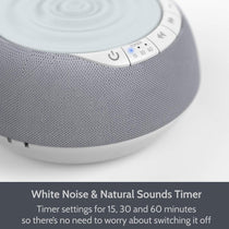 i-box Serene Portable White Noise Machine with Nightlight 15 Sounds 7-Colour RGB Light 2400mAh Rechargeable Battery - Grey