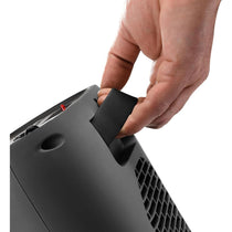 De'Longhi Capsule You&Me Ceramic Fan Heater 2000W Oscillating Remote Control Dark Grey
