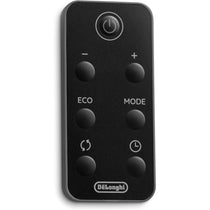 De'Longhi Capsule You&Me Ceramic Fan Heater 2000W Oscillating Remote Control Dark Grey