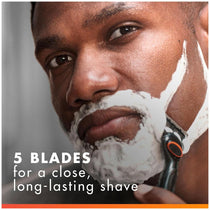 Gillette Fusion5 Power Men's Razor Blade Refills 5 Anti-Friction Blades Precision Trimmer Pack of 4