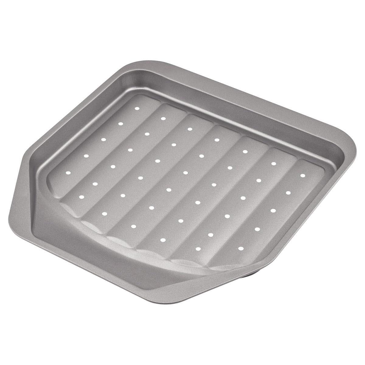 Judge Everyday Non Stick Perforated Carbon Steel Oven Chip Tray Grey