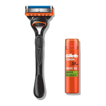 Gillette Fusion Razor & Fusion Shaving Gel 200ml